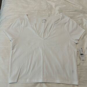 Pacsun Women's White Crop Top